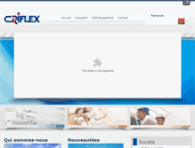 Tablet Screenshot of griflex.ma